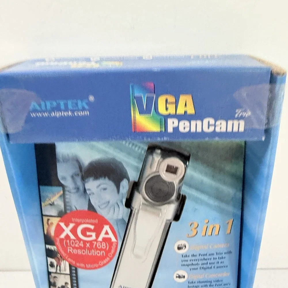 Vintage Aiptek VGA Pencam Camera Recorder 3-in-1 NEW SEALED